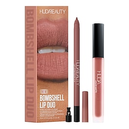 Lip Duo - Bombshell - Dudak parlatıcısı ve dudak kalemi